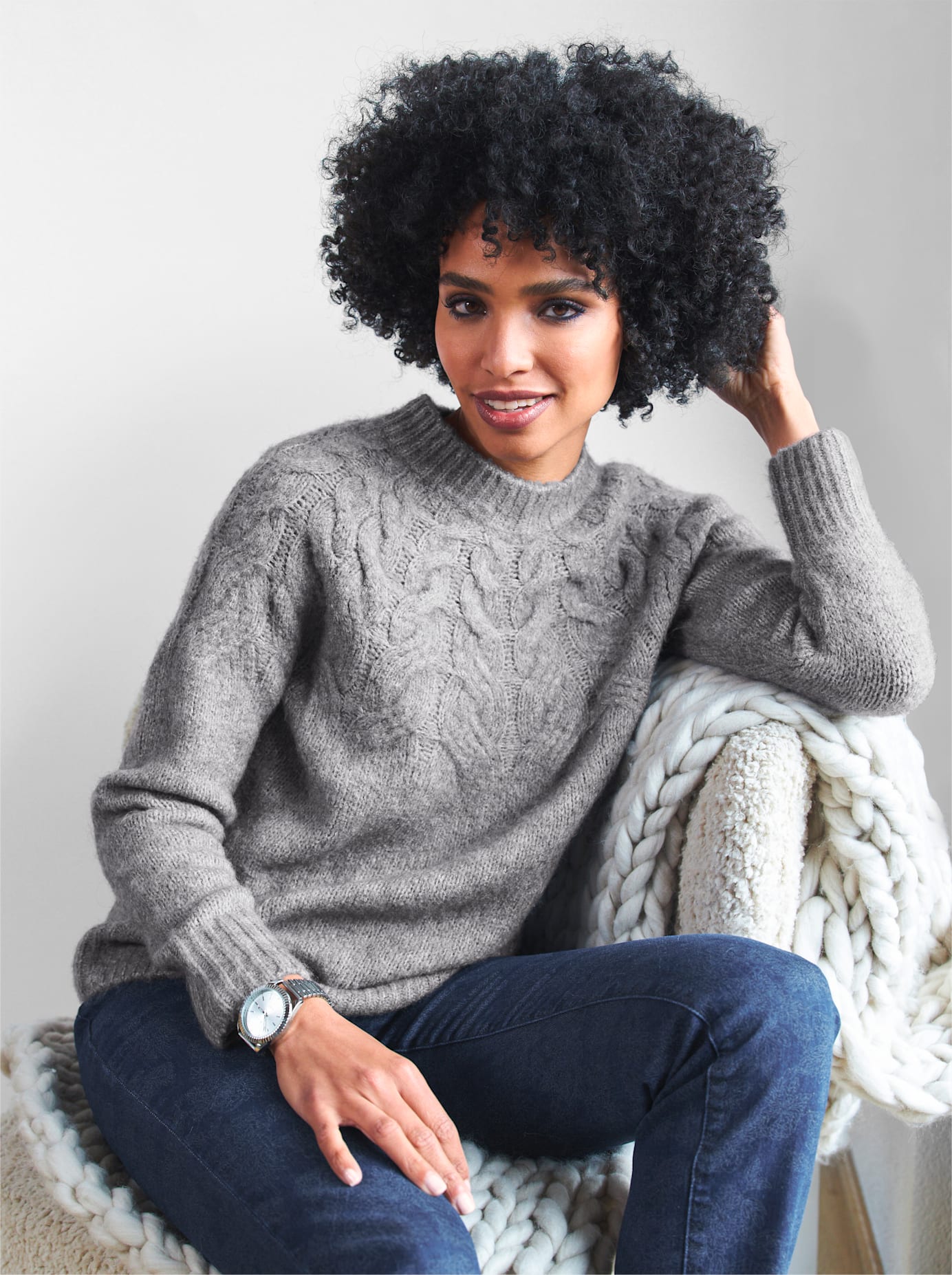 heine Strickpullover »Pullover« von heine