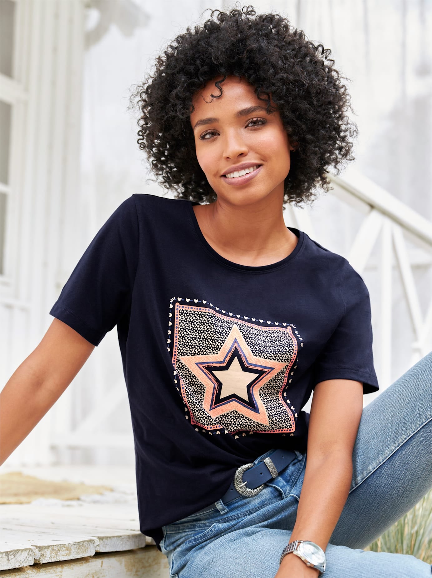 heine T-Shirt »T-Shirt«, (1 tlg.) heine T-Shirt »T-Shirt«, (1 tlg.) von heine