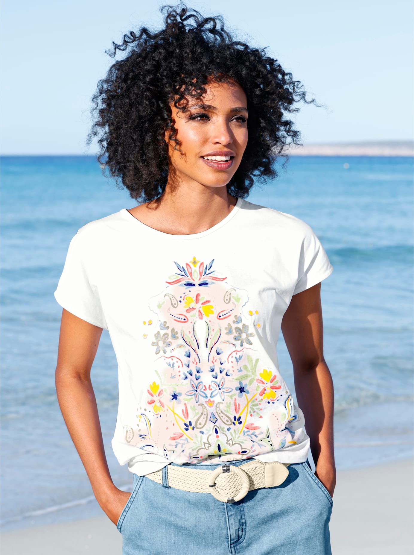 heine T-Shirt »T-Shirt«, (1 tlg.) heine T-Shirt »T-Shirt«, (1 tlg.) von heine