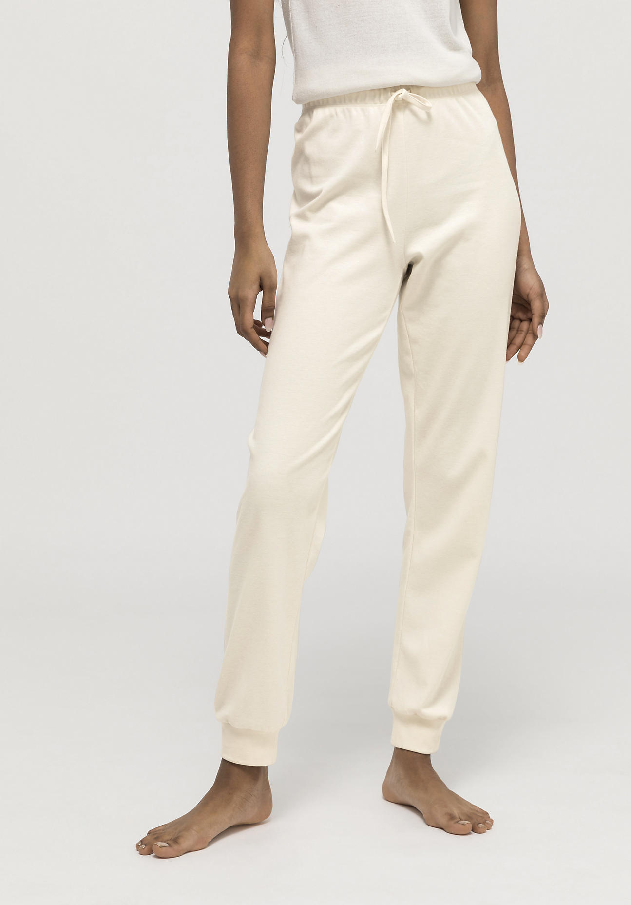 hessnatur Damen Schlafhose Regular PURE NATURE aus Bio-Baumwolle - naturfarben Grösse34 hessnatur Damen Schlafhose Regular PURE NATURE aus Bio-Baumwolle - naturfarben Grösse34 von hessnatur