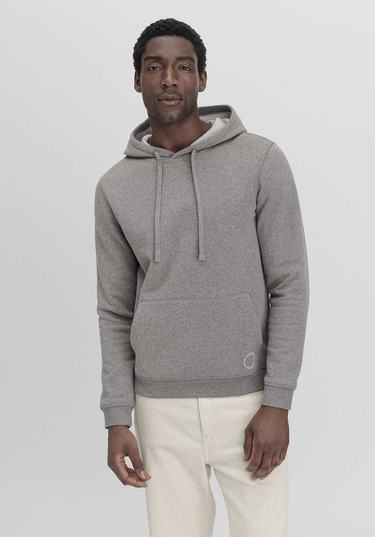 hessnatur Herren Sweat-Hoodie Relaxed aus Bio-Baumwolle - grau Grösse46 hessnatur Herren Sweat-Hoodie Relaxed aus Bio-Baumwolle - grau Grösse46 von hessnatur