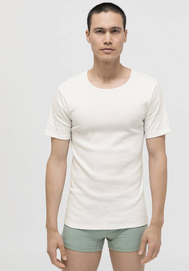 hessnatur Herren T-Shirt PureDAILY - 2er Set aus Bio-Baumwolle weiß Grösse6 von hessnatur