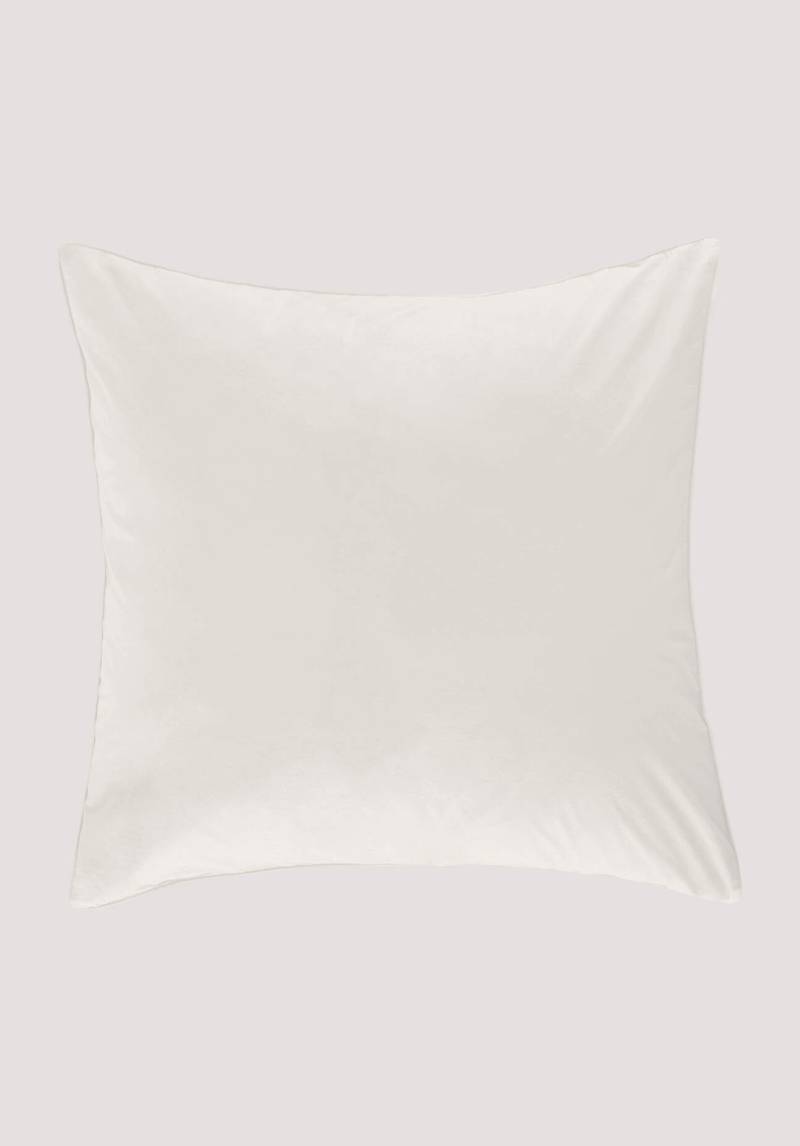 hessnatur Perkal Kissenbezug aus Bio-Baumwolle - weiß Grösse40x80 cm von hessnatur