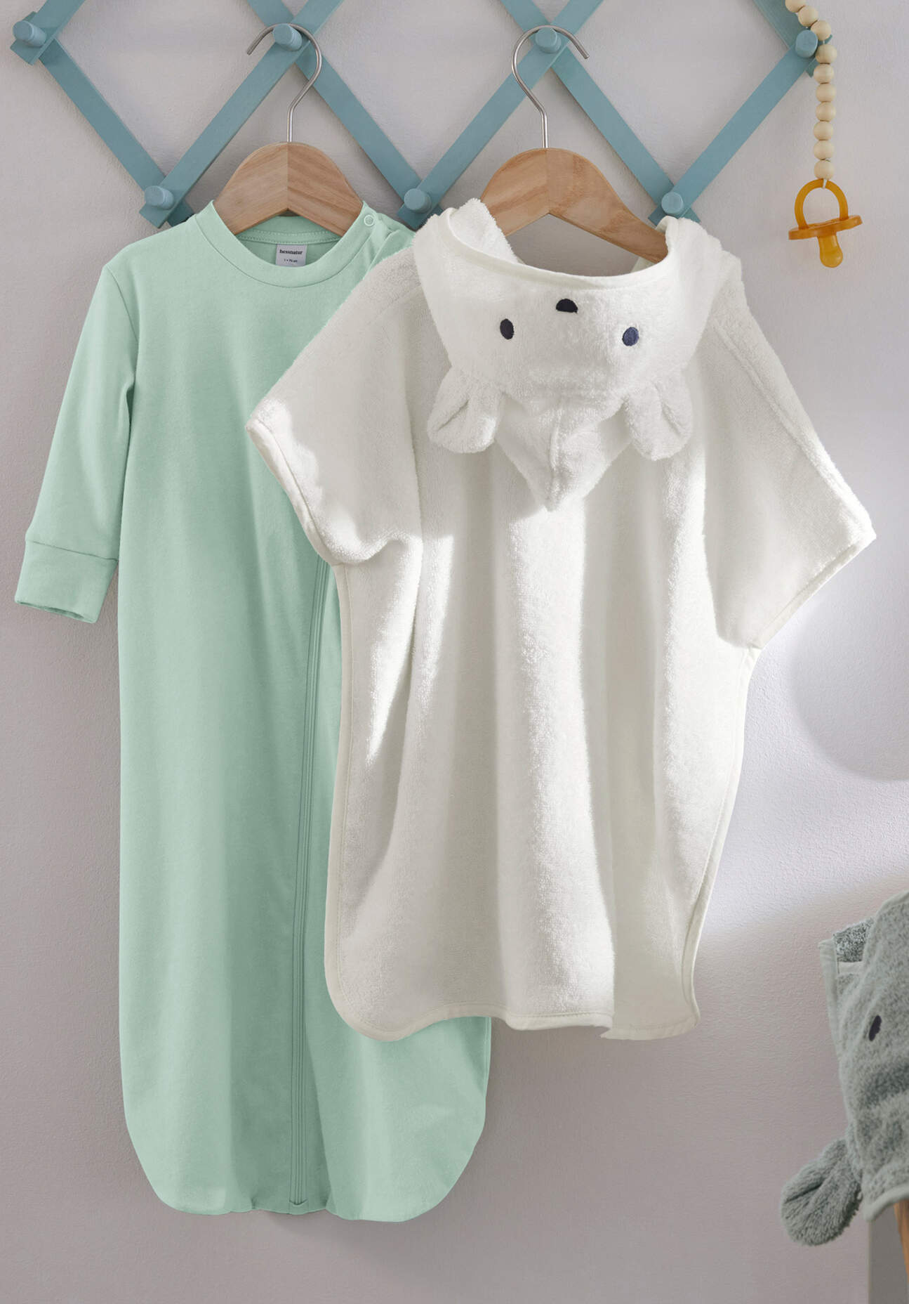 hessnatur Baby Schlafsack aus Bio-Baumwolle - grün Grösse70 cm hessnatur Baby Schlafsack aus Bio-Baumwolle - grün Grösse70 cm von hessnatur