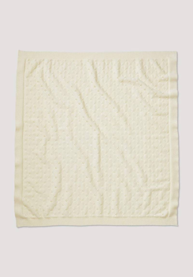hessnatur Baby Schurwolldecke aus Bio-Merinowolle - naturfarben Grösse80x100 cm von hessnatur
