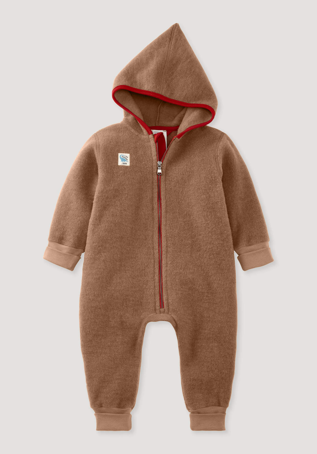 hessnatur Baby Wollfleece Overall Regular aus Bio-Merinowolle - braun Grösse86/92 hessnatur Baby Wollfleece Overall Regular aus Bio-Merinowolle - braun Grösse86/92 von hessnatur