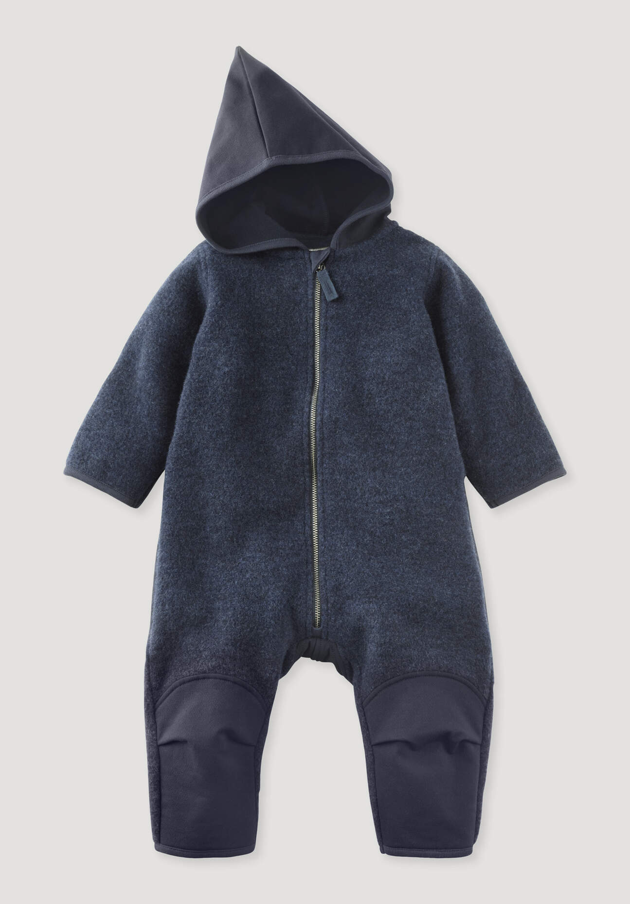 hessnatur Baby Wollfleece Overall Regular mit Softshell und Bio-Merinowolle - blau Grösse74/80 hessnatur Baby Wollfleece Overall Regular mit Softshell und Bio-Merinowolle - blau Grösse74/80 von hessnatur