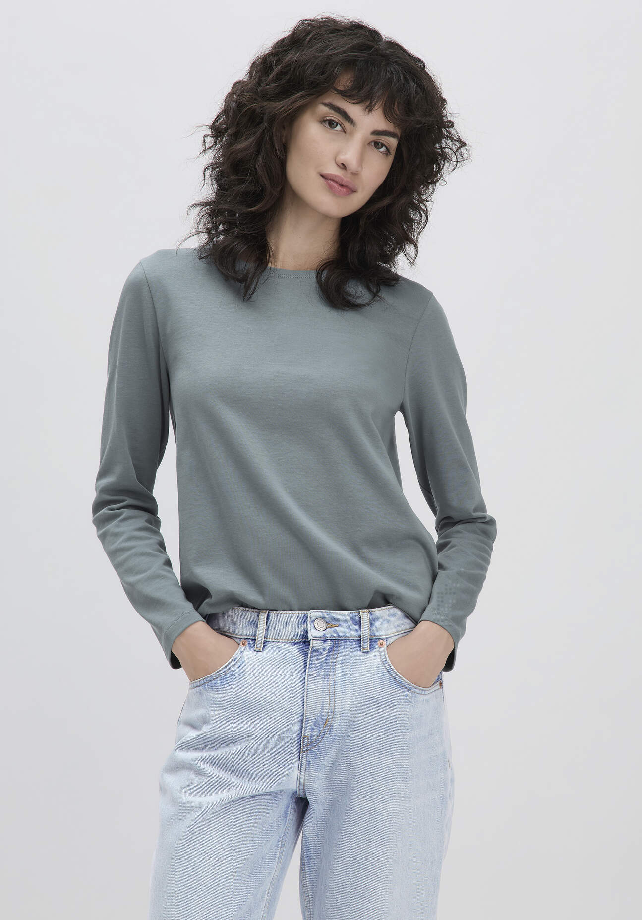 hessnatur Damen Heavy Shirt Relaxed aus Bio-Baumwolle - grün Grösse40 hessnatur Damen Heavy Shirt Relaxed aus Bio-Baumwolle - grün Grösse40 von hessnatur