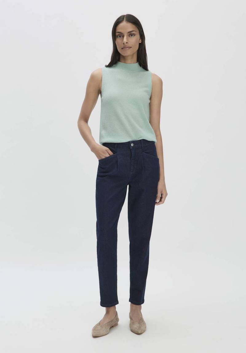 hessnatur Damen Jeans Barrel Leg BETTER RECYCLING aus Bio-Denim - blau Grösse32/30 von hessnatur