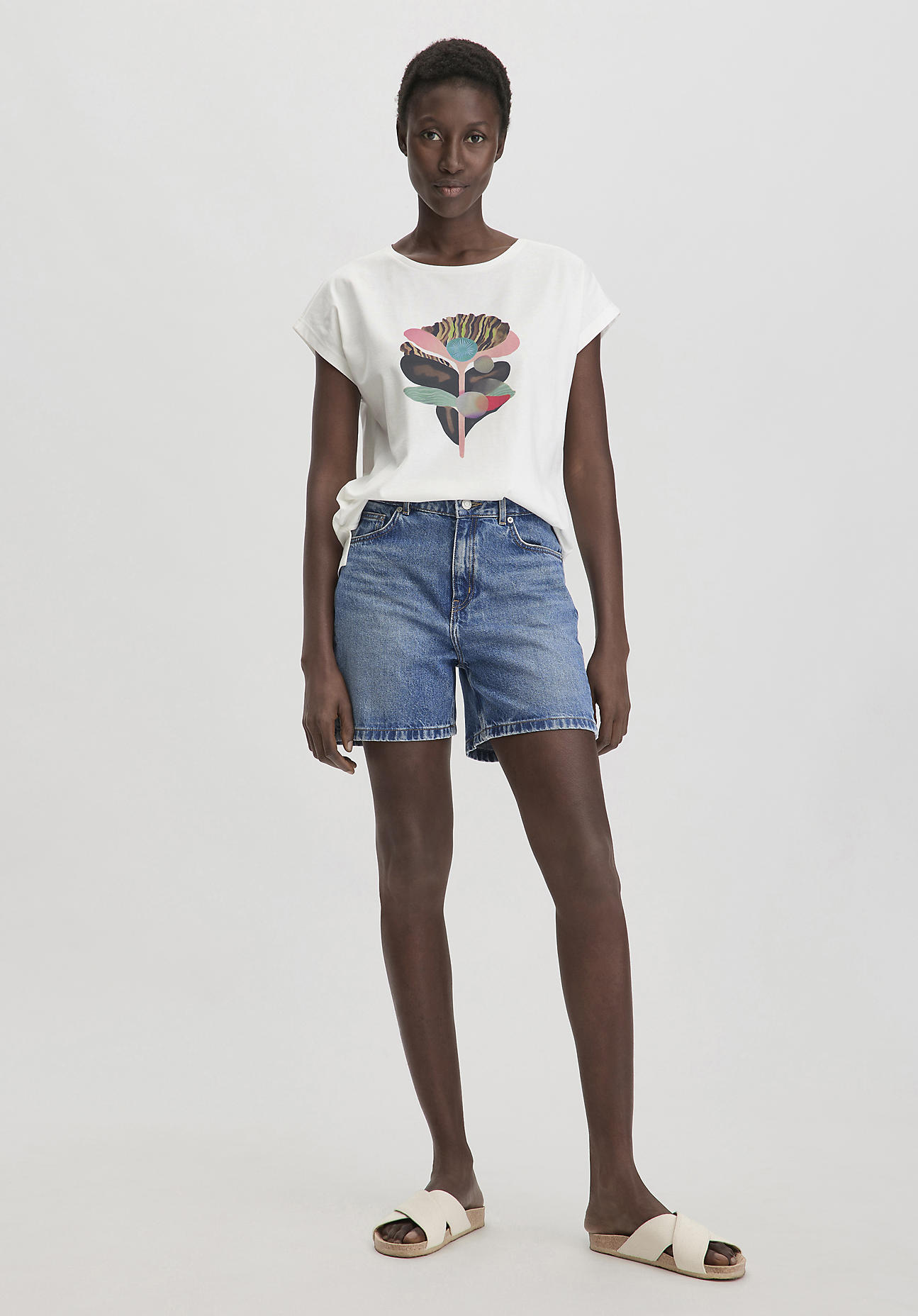 hessnatur Damen Jeans Shorts Relaxed aus Bio-Denim - blau Grösse28 hessnatur Damen Jeans Shorts Relaxed aus Bio-Denim - blau Grösse28 von hessnatur