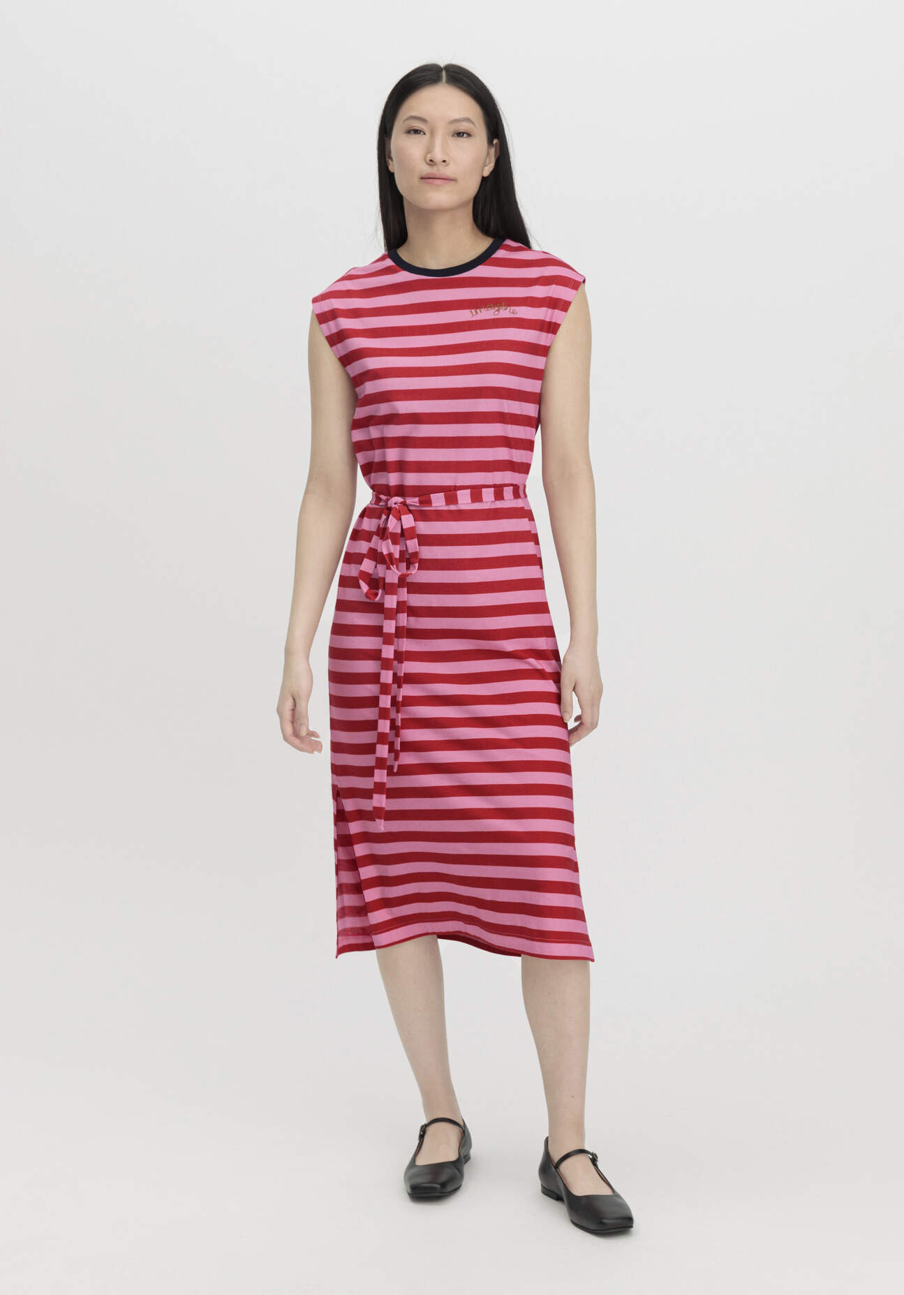 hessnatur Damen Jersey Kleid Midi Regular aus Bio-Baumwolle - rosa Grösse34 hessnatur Damen Jersey Kleid Midi Regular aus Bio-Baumwolle - rosa Grösse34 von hessnatur
