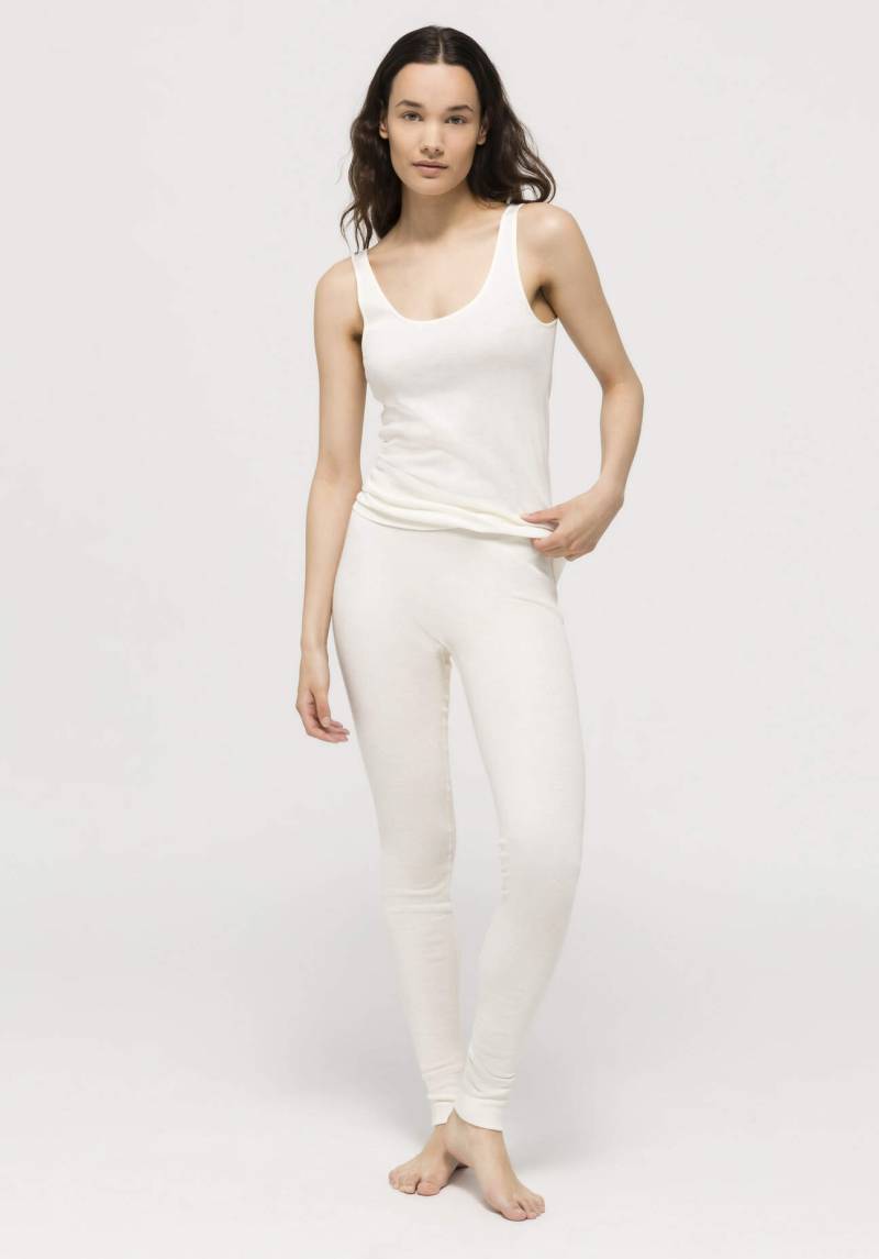 hessnatur Damen Leggings Regular Cut PURE NATURE aus Bio-Baumwolle - naturfarben Grösse34 von hessnatur