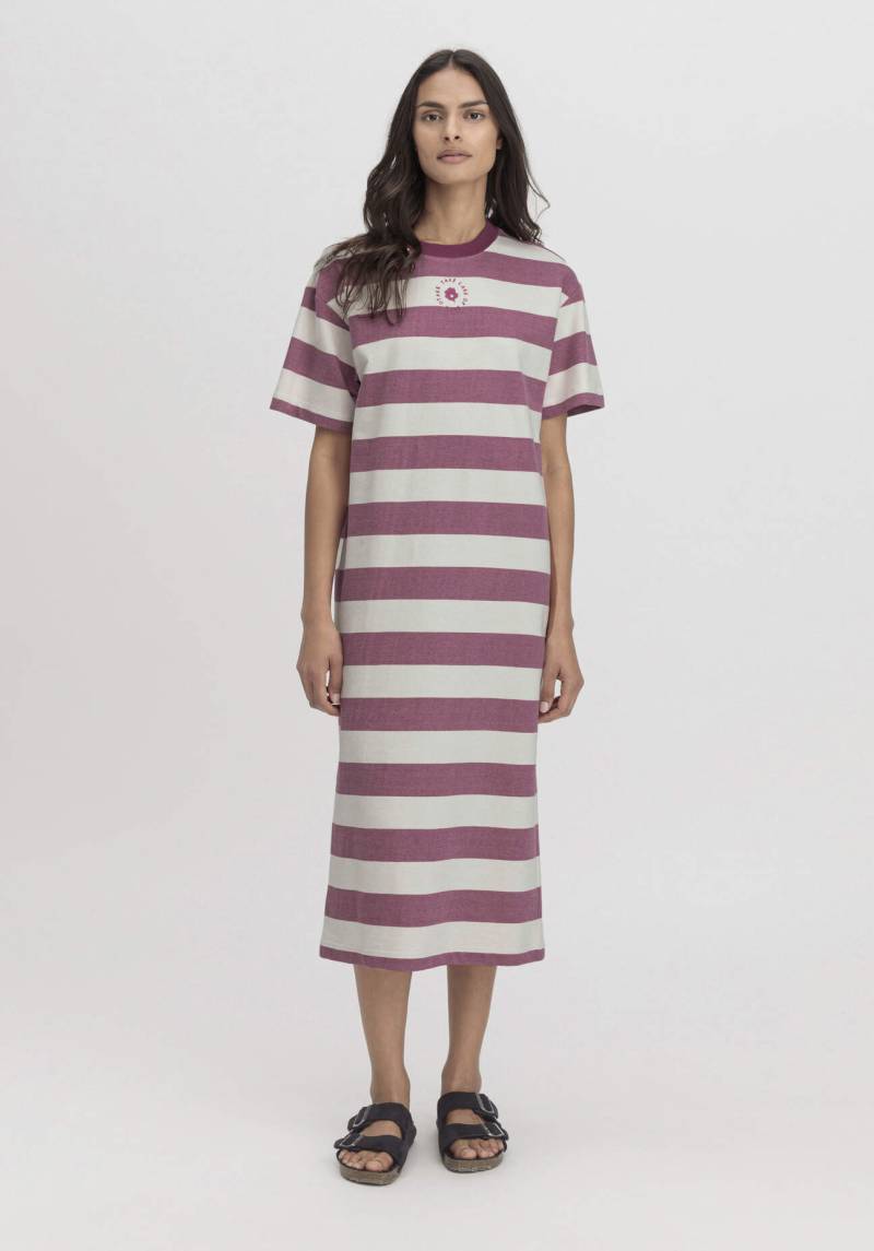 hessnatur Damen Loungedress Relaxed aus Bio-Baumwolle mit Kapok - naturfarben Grösse34 von hessnatur