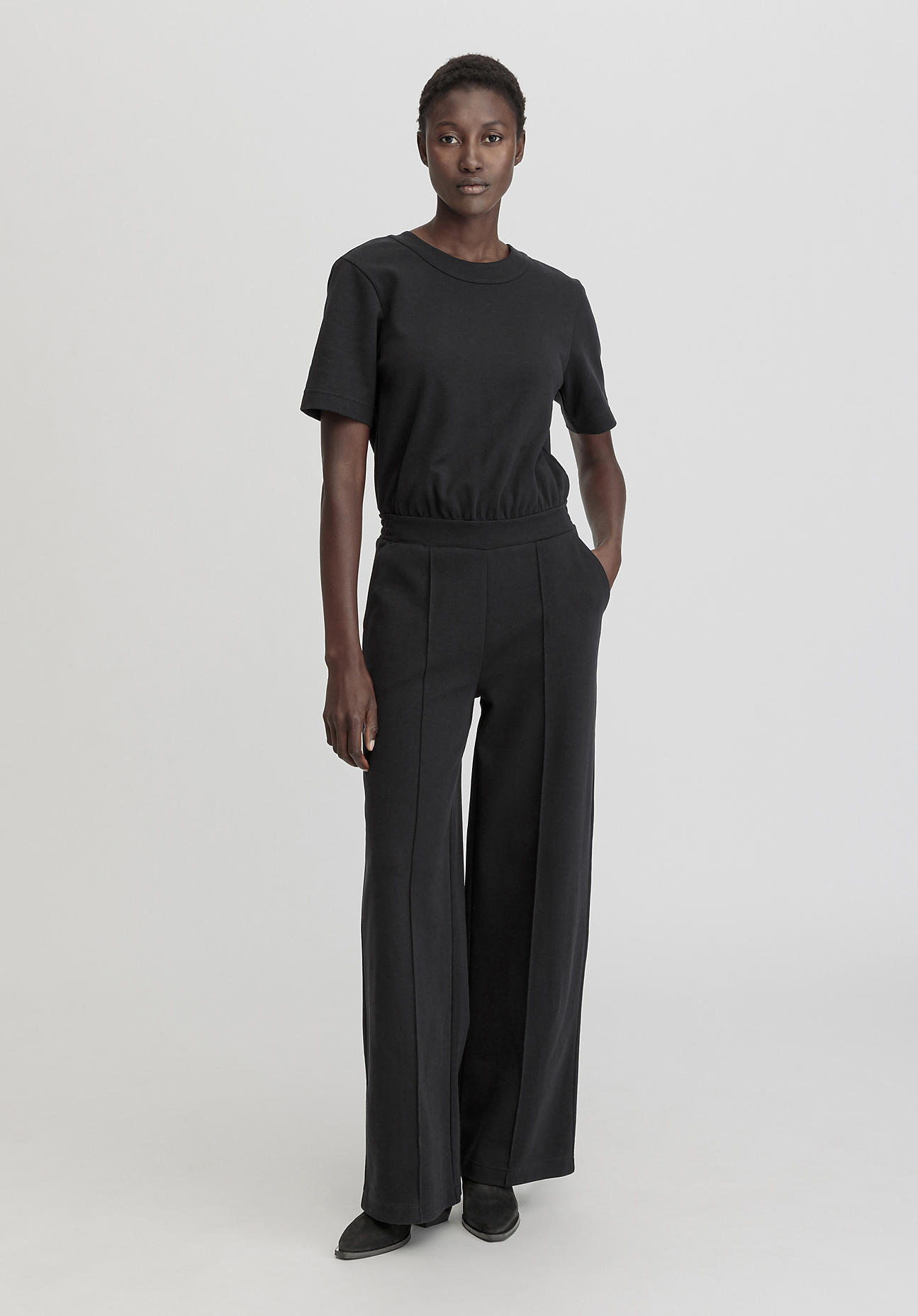 hessnatur Damen Overall Relaxed aus Bio-Baumwolle - schwarz Grösse44 hessnatur Damen Overall Relaxed aus Bio-Baumwolle - schwarz Grösse44 von hessnatur
