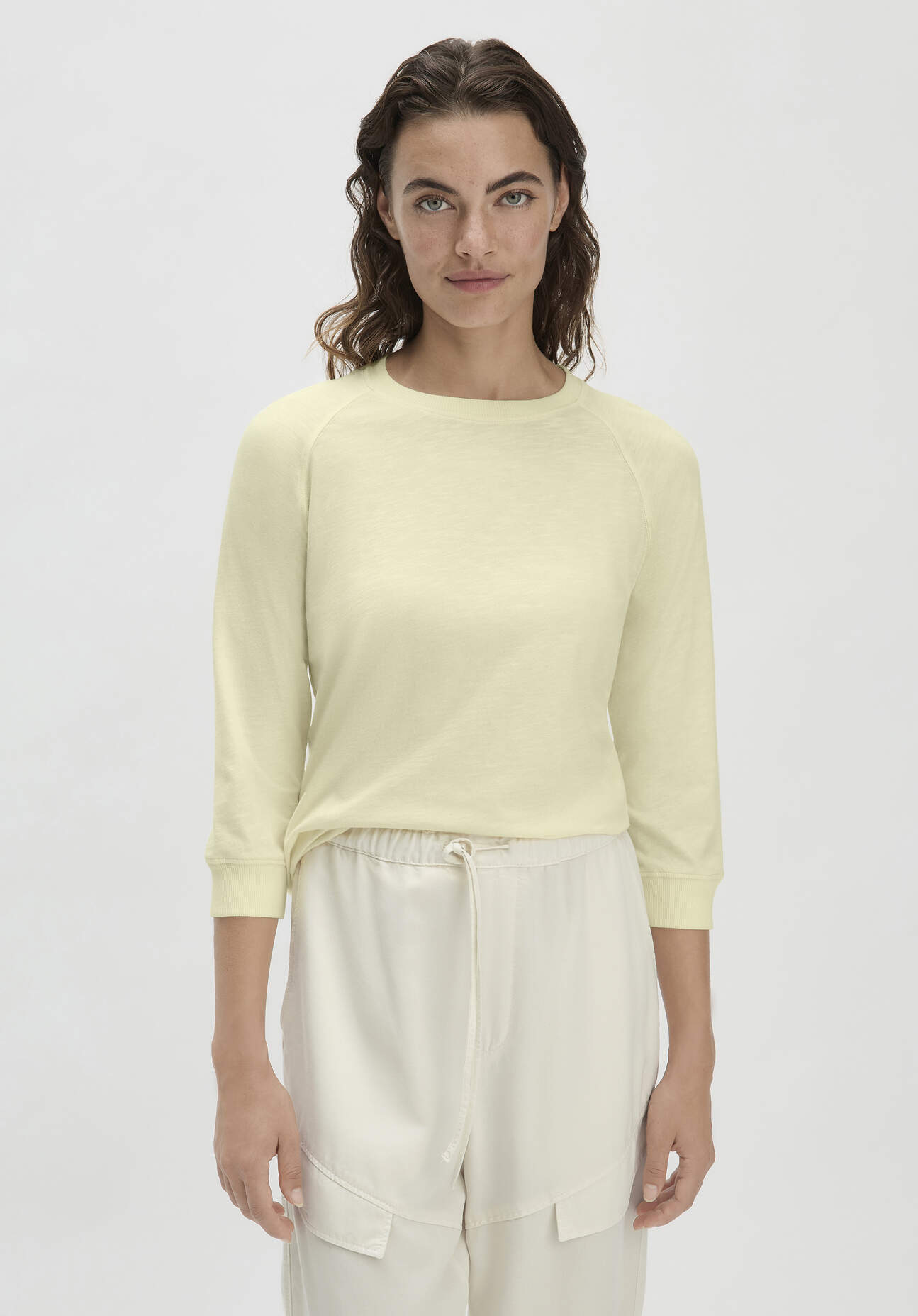 hessnatur Damen Slub Shirt Relaxed aus Bio-Baumwolle - gelb Grösse36 hessnatur Damen Slub Shirt Relaxed aus Bio-Baumwolle - gelb Grösse36 von hessnatur