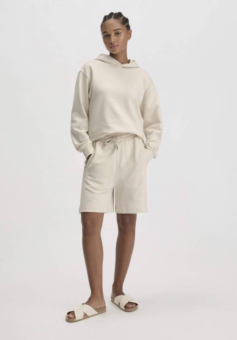hessnatur Damen Sweat Shorts Relaxed aus Bio-Baumwolle - naturfarben Grösse42 von hessnatur
