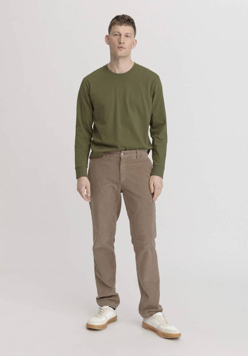 hessnatur Herren Cordhose LENN Regular aus Bio-Baumwolle - braun Grösse36/32 von hessnatur