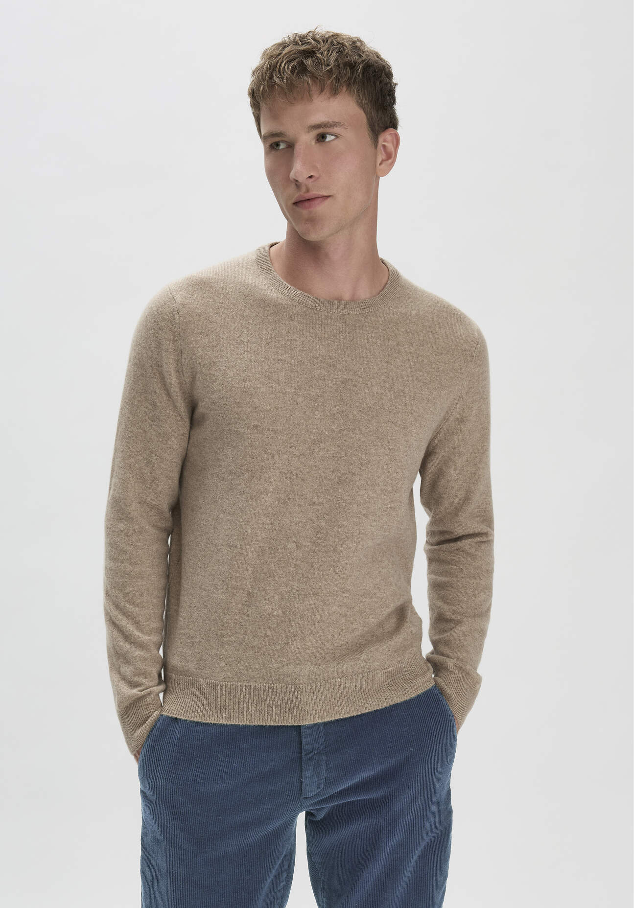 hessnatur Herren FTC × HESSNATUR Pullover Regular aus Kaschmir - beige Grösse54 hessnatur Herren FTC × HESSNATUR Pullover Regular aus Kaschmir - beige Grösse54 von hessnatur