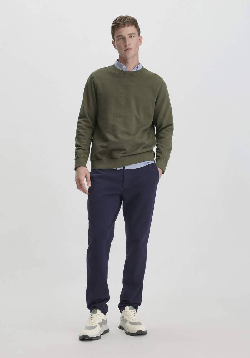 hessnatur Herren Hose TINO Regular aus Bio-Baumwolle - blau Grösse38/32 von hessnatur