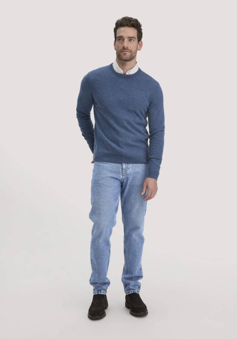 hessnatur Herren Jeans MADS Relaxed Tapered aus Bio-Denim - blau Grösse36/32 von hessnatur
