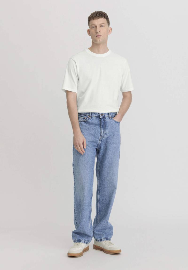 hessnatur Herren Jeans OLE Relaxed Wide Leg aus Bio-Denim - blau Grösse31/32 von hessnatur