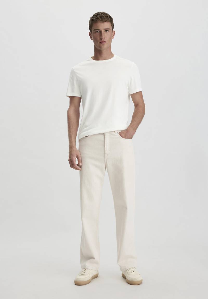 hessnatur Herren Jeans OLE Relaxed Wide Leg aus Bio-Denim mit Hanf - naturfarben Grösse32/34 von hessnatur