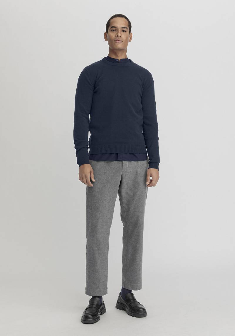 hessnatur Herren Loafer aus chromfrei gegerbtem Leder - schwarz Grösse46 von hessnatur
