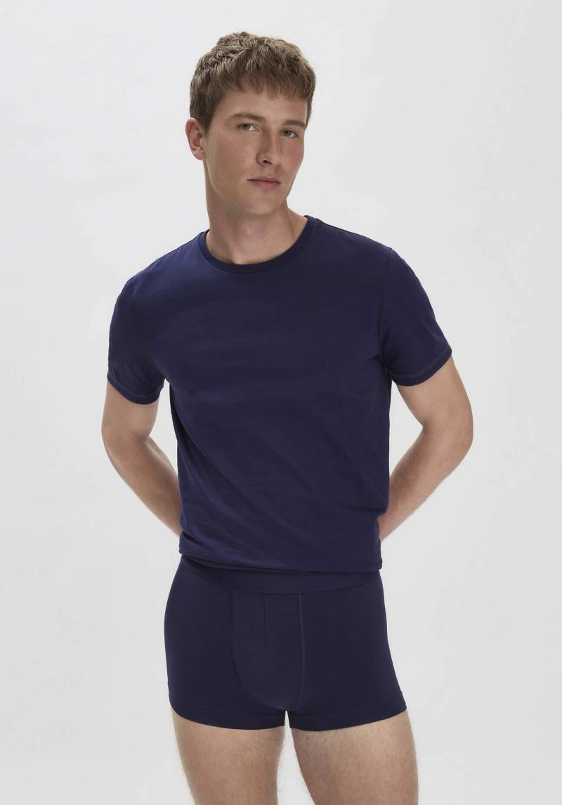 hessnatur Herren Pants Regular Cut COTTON MIX aus Bio-Baumwolle - blau Grösse8 = XXL von hessnatur