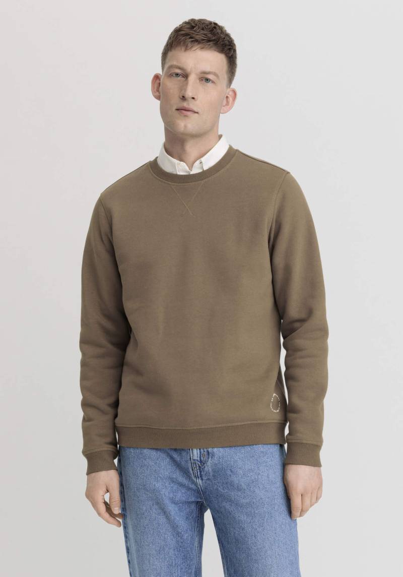hessnatur Herren Sweatshirt Relaxed aus Bio-Baumwolle - braun Grösse48 von hessnatur