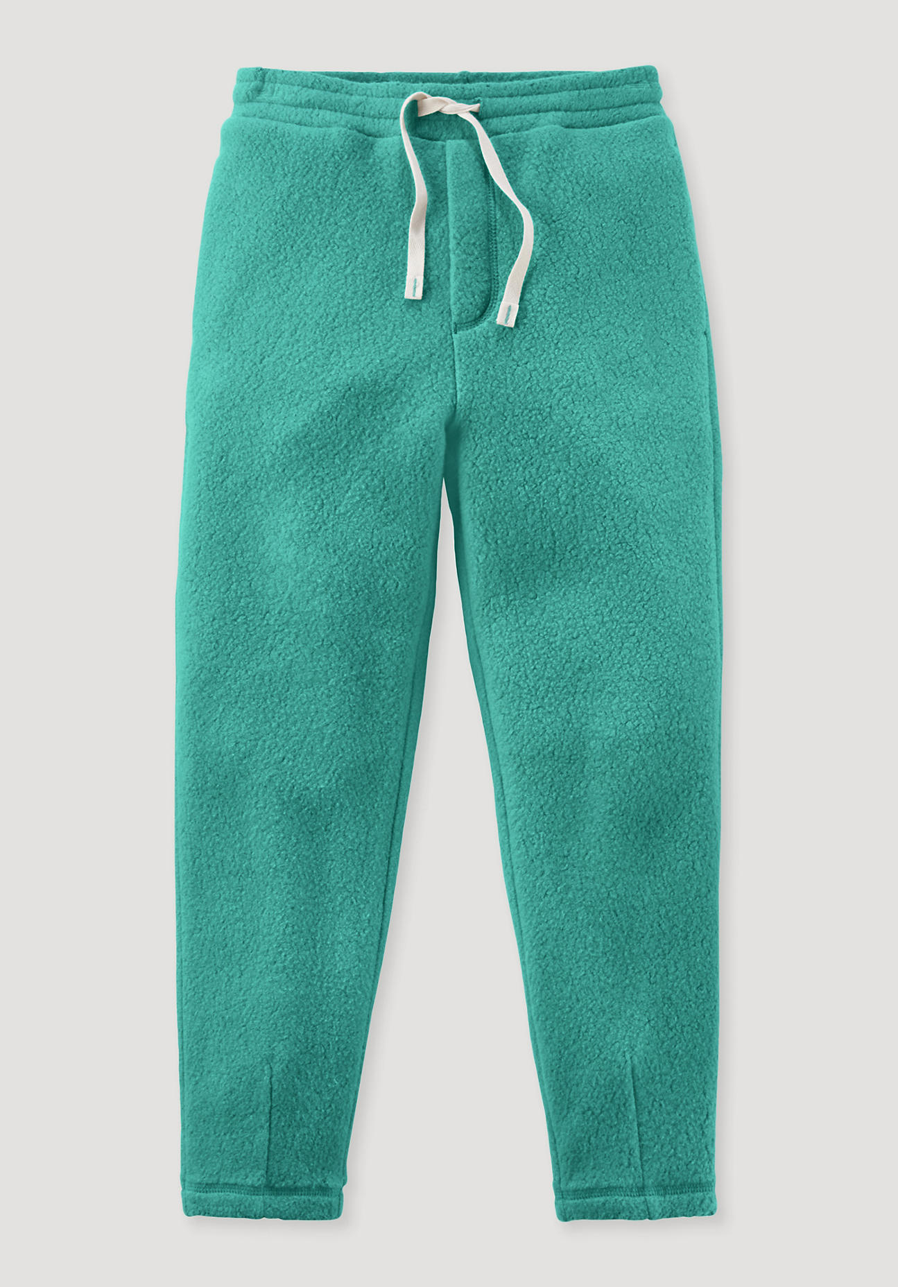 hessnatur Kinder Fleece Hose Regular aus Bio-Baumwolle - grün Grösse122/128 hessnatur Kinder Fleece Hose Regular aus Bio-Baumwolle - grün Grösse122/128 von hessnatur
