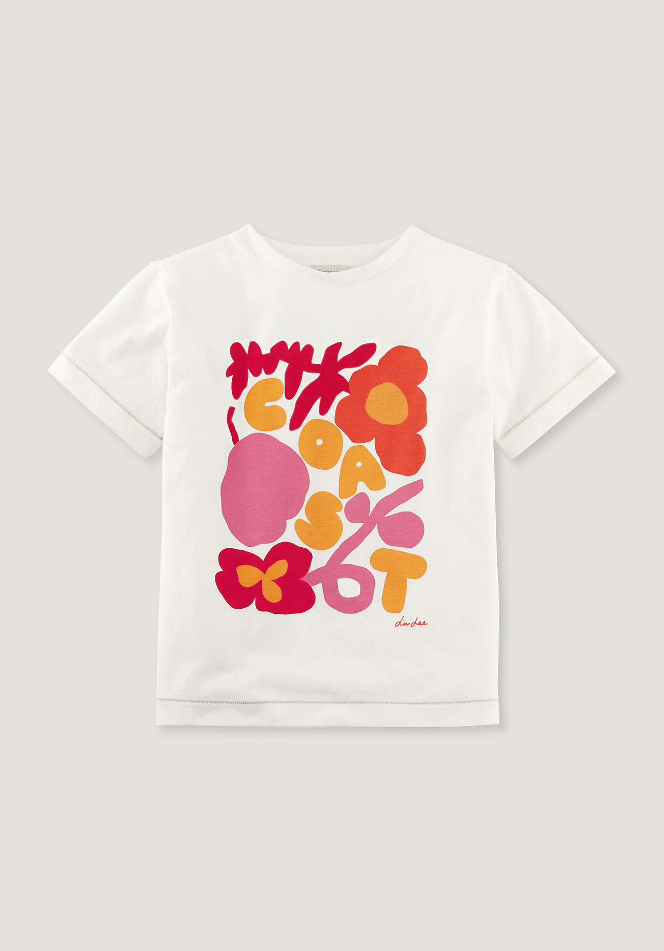 hessnatur Kinder LIV LEE X HESSNATUR T-Shirt aus Bio-Baumwolle - lila Grösse122/128 von hessnatur