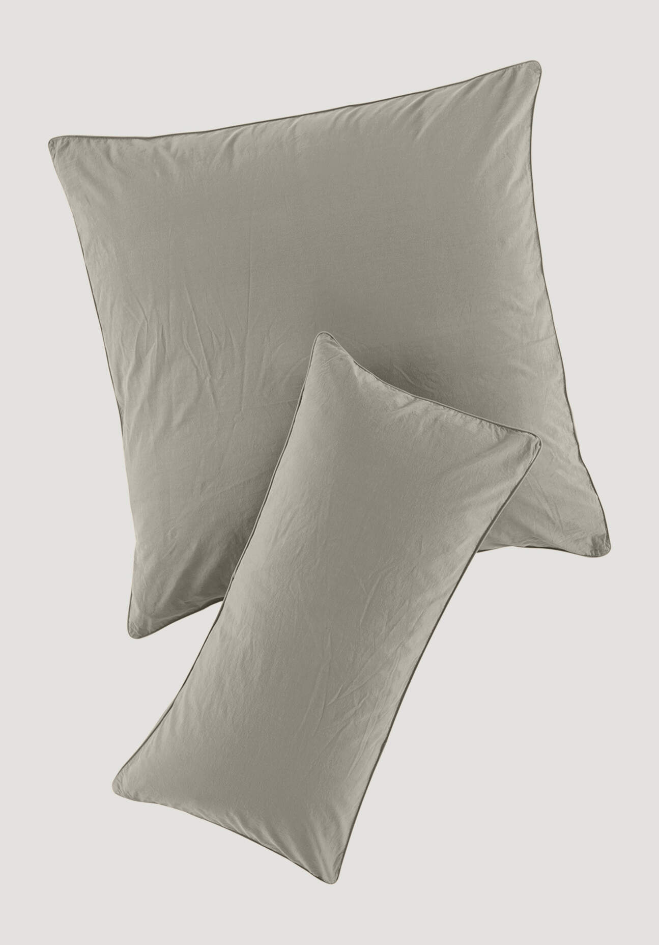 hessnatur Perkal Kissenbezug aus Bio-Baumwolle - beige Grösse80x80 cm hessnatur Perkal Kissenbezug aus Bio-Baumwolle - beige Grösse80x80 cm von hessnatur