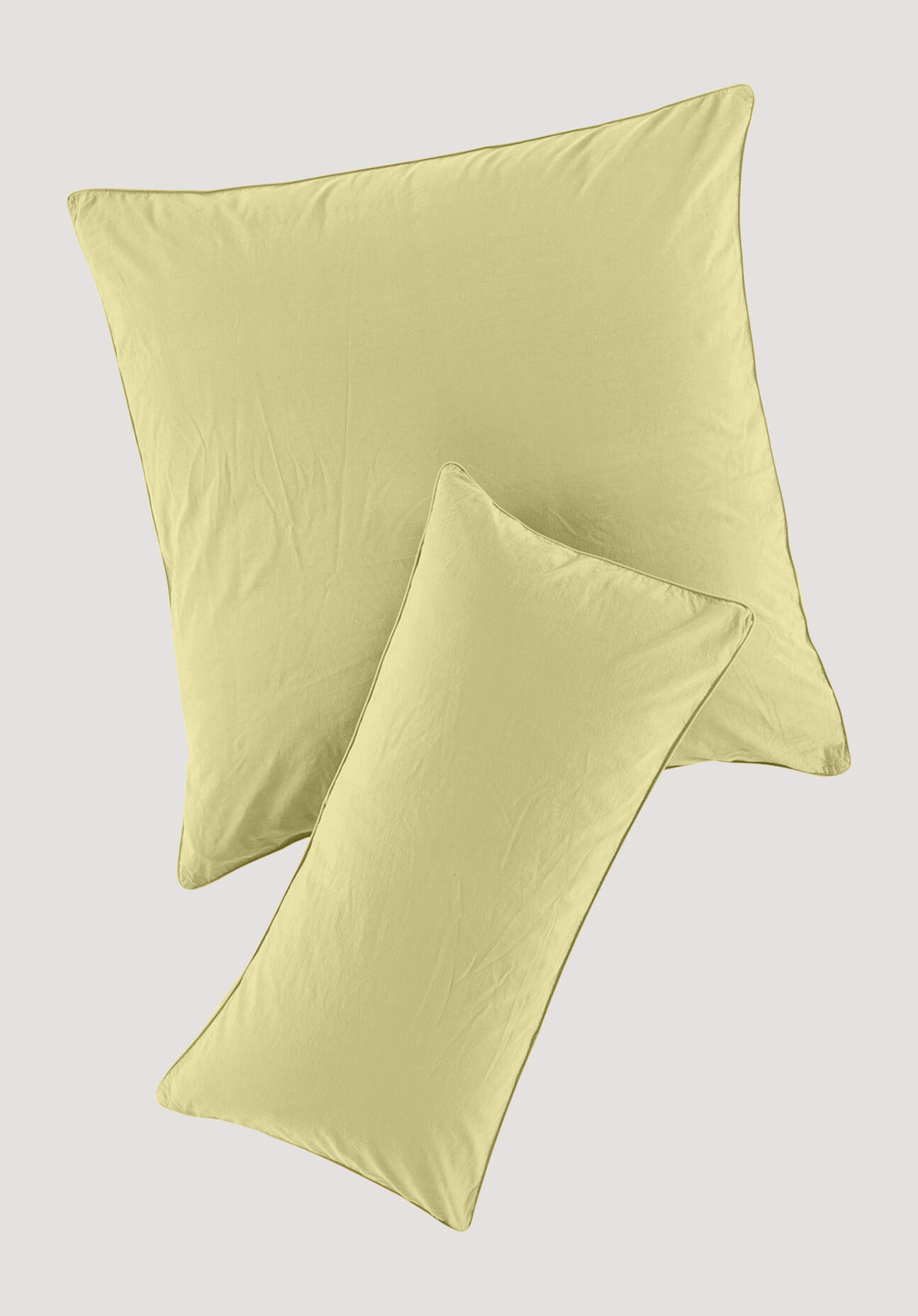 hessnatur Perkal Kissenbezug aus Bio-Baumwolle - gelb Grösse40x80 cm hessnatur Perkal Kissenbezug aus Bio-Baumwolle - gelb Grösse40x80 cm von hessnatur