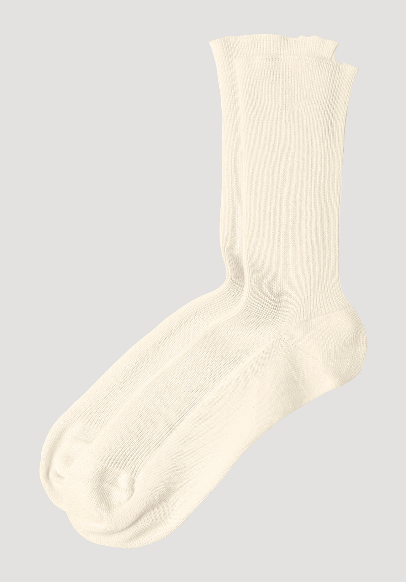 hessnatur Socken aus Bio-Baumwolle - naturfarben Grösse40/41 von hessnatur