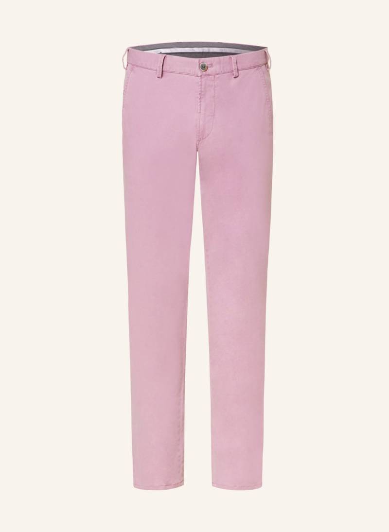 Hiltl Chino Slim Straight Fit rosa von hiltl