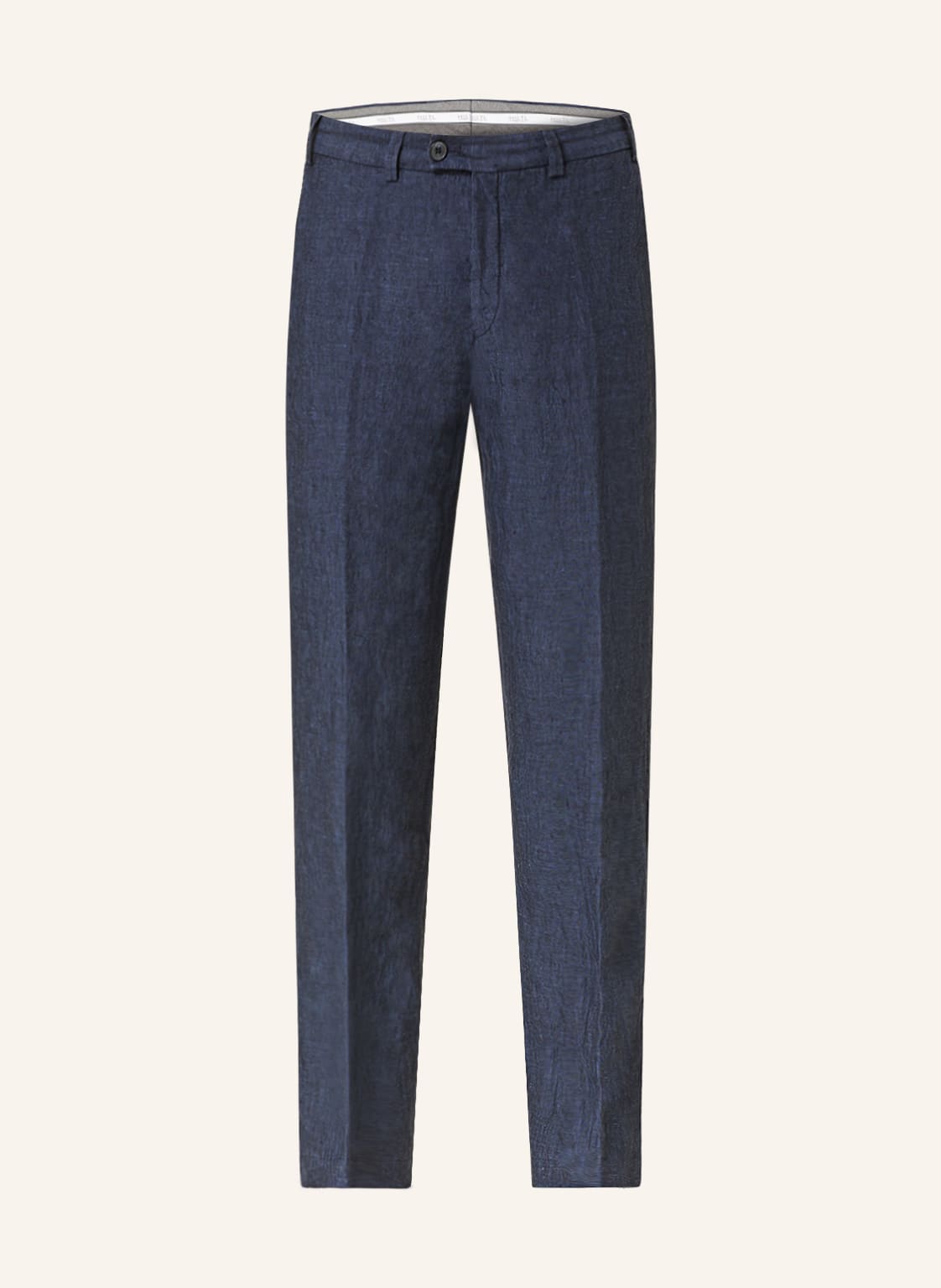 Hiltl Leinen-Chino Regular Fit blau von hiltl