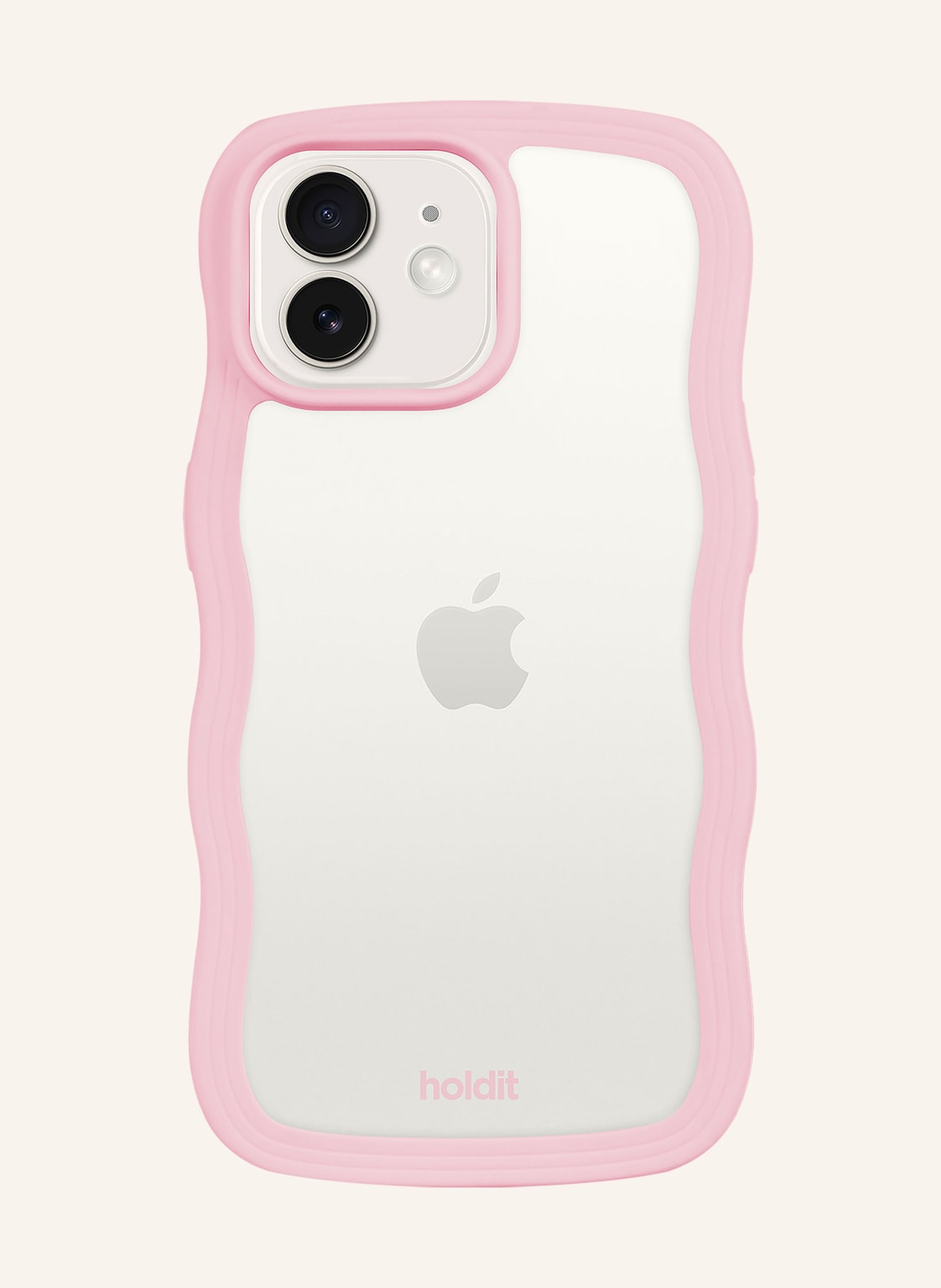 Holdit Smartphone-Hülle Wavy pink von holdit