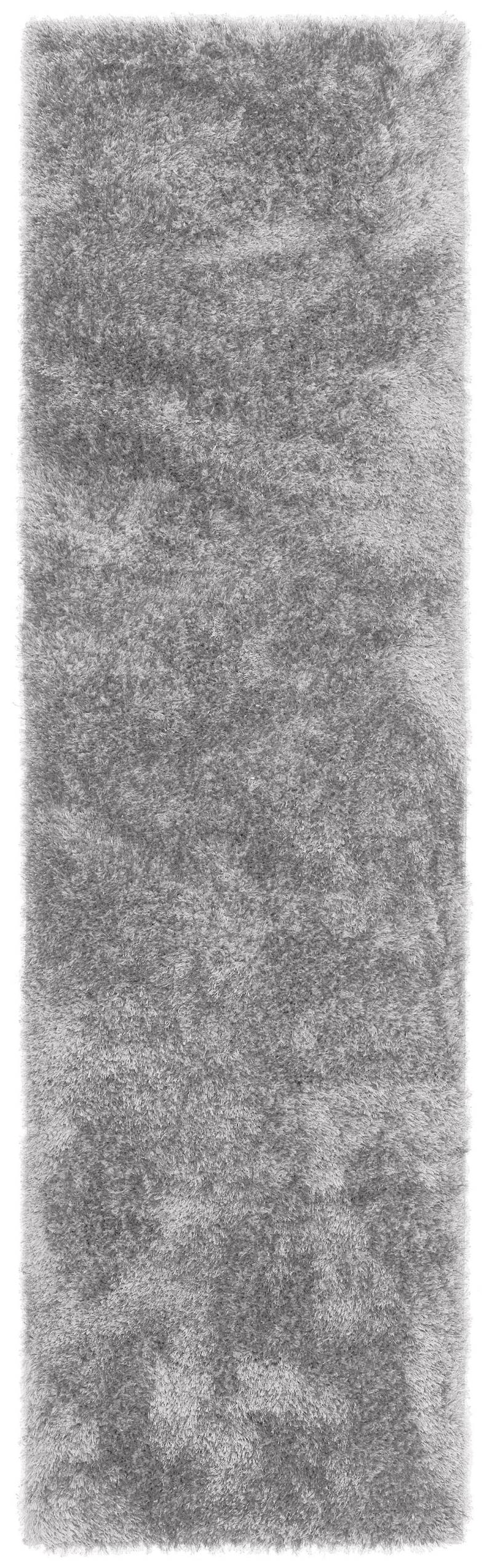 Home affaire Hochflor-Läufer »Malin«, rechteckig, 43 mm Höhe, Shaggy in Uni-Farben, Teppich-Läufer, Brücke, leicht glänzend, besonders weich durch Microfaser, extra flauschig, Pflegeleicht, idealer Teppich für Wohnzimmer, Schlafzimmer, Diele/Flur von My Home