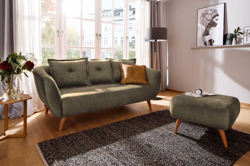 Home affaire 2,5-Sitzer »Baggio«, Zierkissen inklusive von home affaire