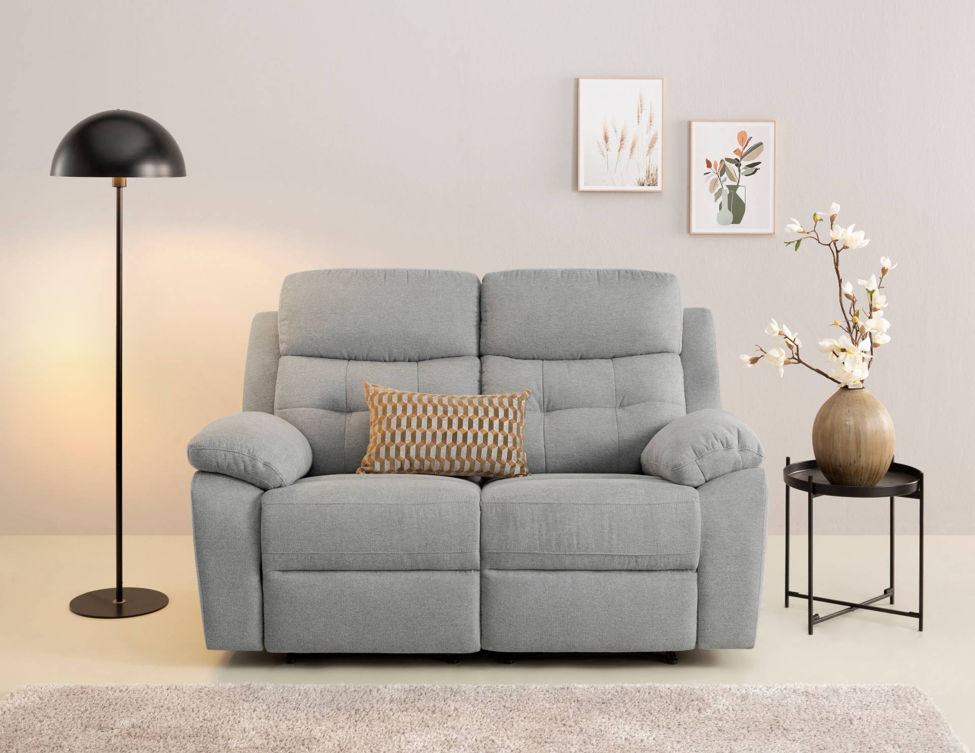 Home affaire 2-Sitzer »Lannilis«, mit manueller und elektrischer Relaxfunktion von home affaire