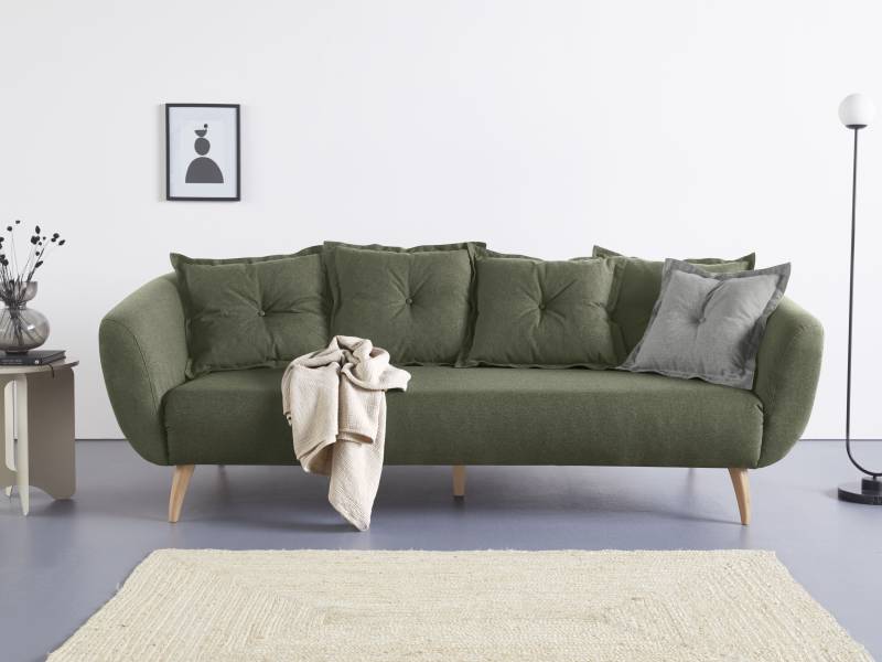Home affaire 3-Sitzer »Baggio«, Zierkissen inklusive von home affaire