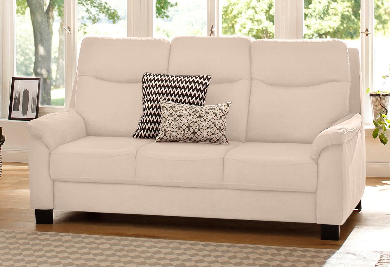 Home affaire 3-Sitzer »Boccaccio«, mit Federkern, incl. Kopfteilverstellung von home affaire