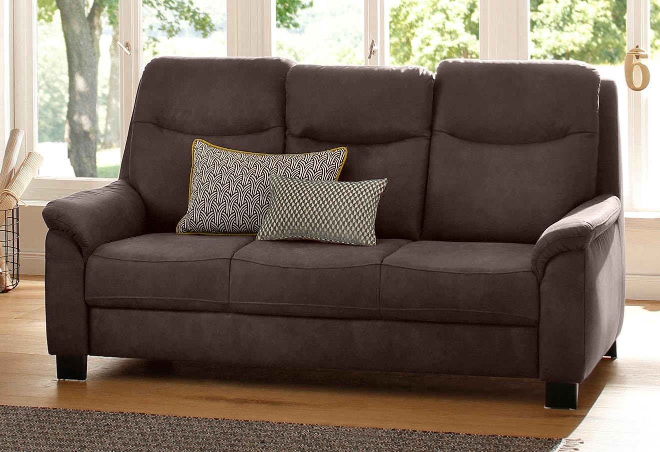 Home affaire 3-Sitzer »Boccaccio«, mit Federkern, incl. Kopfteilverstellung von home affaire