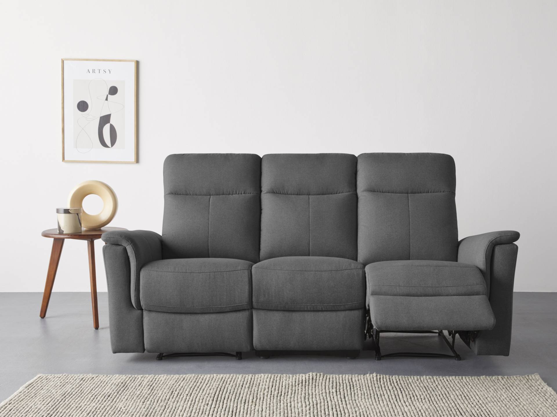 Home affaire 3-Sitzer »Southbrook«, mit manueller und elektrischer Relaxfunktion von home affaire