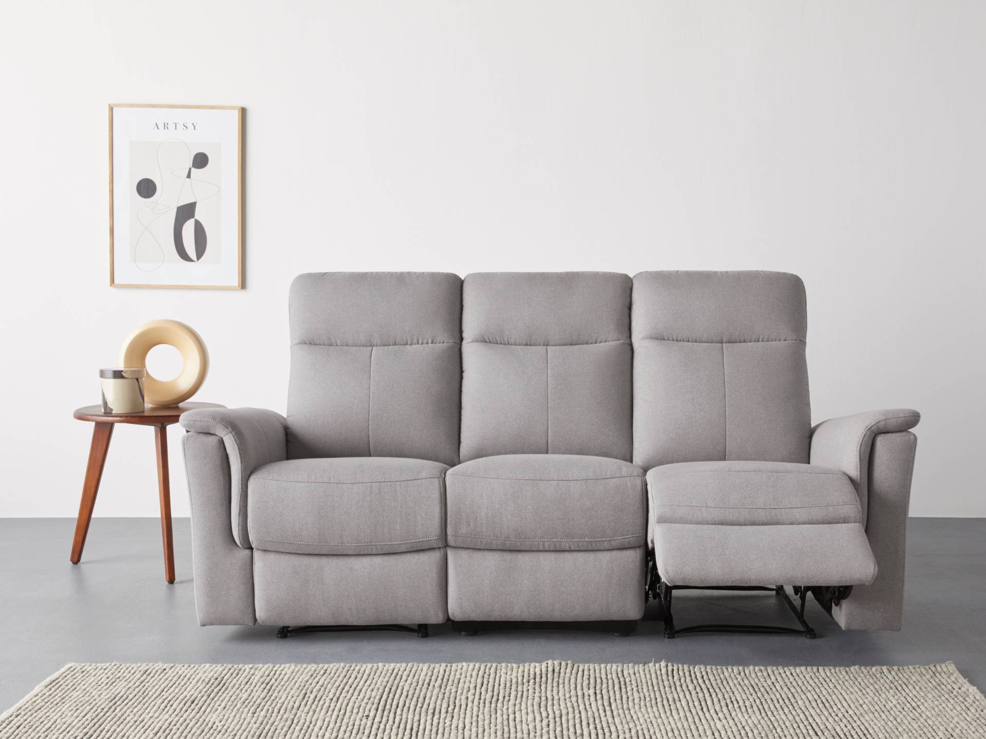 Home affaire 3-Sitzer »Southbrook«, mit manueller und elektrischer Relaxfunktion von home affaire