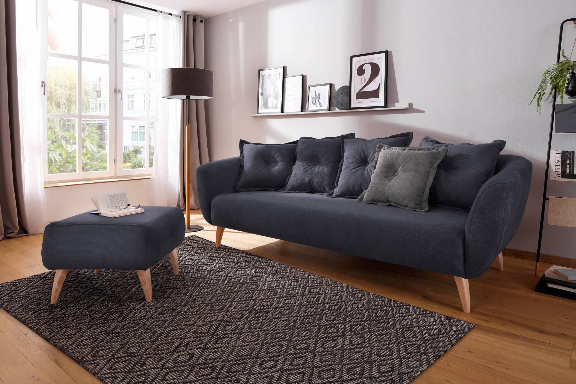 Home affaire 3-Sitzer »Baggio«, Zierkissen inklusive Home affaire 3-Sitzer »Baggio«, Zierkissen inklusive von home affaire