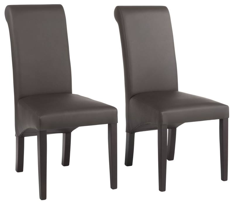 Home affaire Esszimmerstuhl »Rito«, (Set), 2 St., Kunstleder, im 2er, 4er oder 6er-Set von home affaire