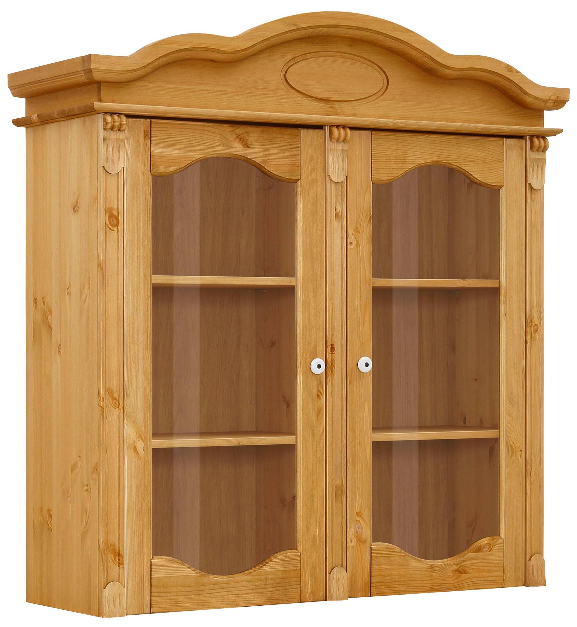 Home affaire Aufsatzschrank »Tessin«, Vitrinen-Aufsatz, Breite 115 cm, aus massiver Kiefer, FSC® Home affaire Aufsatzschrank »Tessin«, Vitrinen-Aufsatz, Breite 115 cm, aus massiver Kiefer, FSC® von home affaire