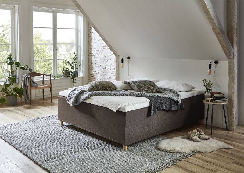 Home affaire Boxbett »Thorsby«, Boxbett ohne Kopfteil, frei im Raum stellbar, für Dachschrägen von home affaire