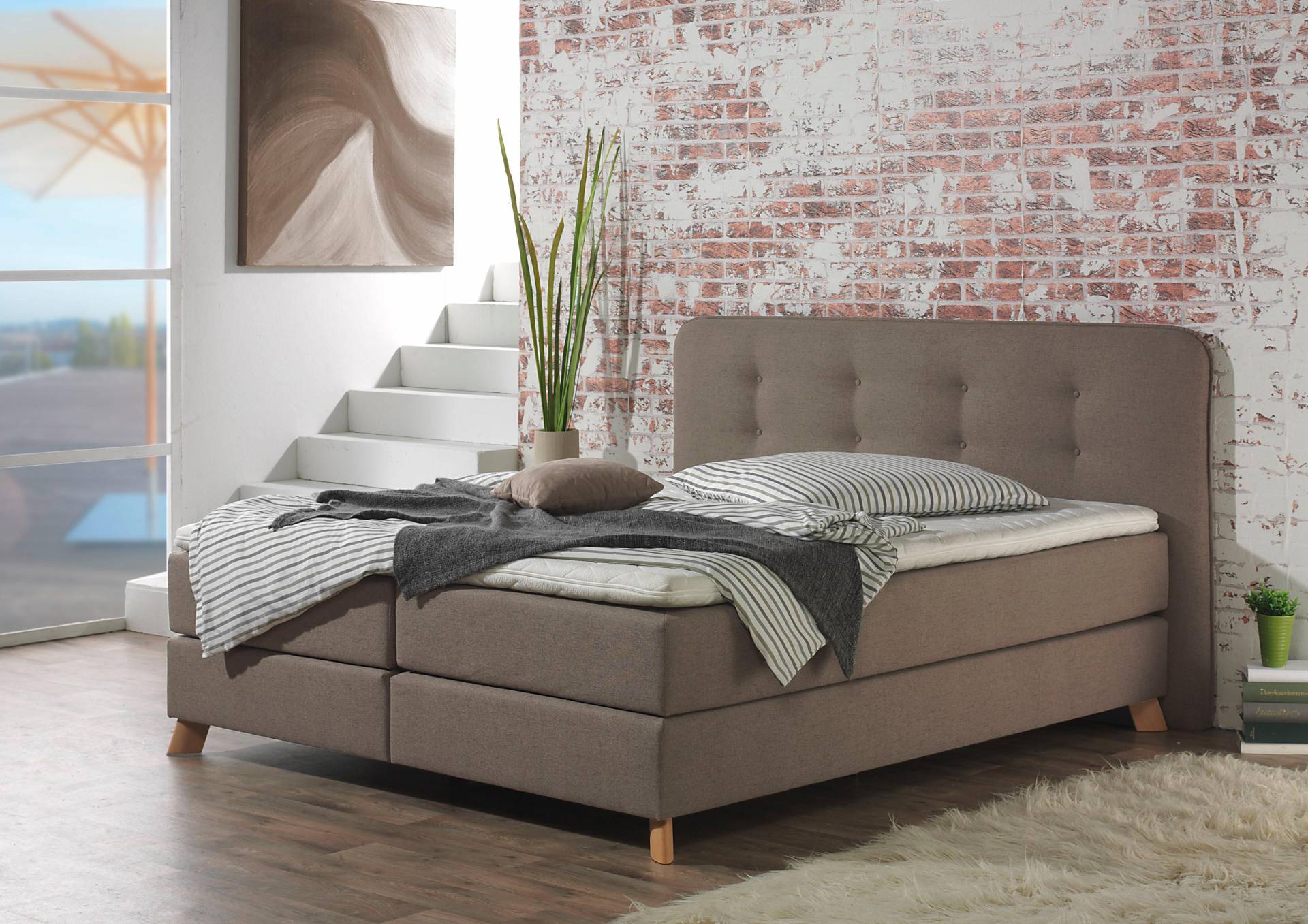 Home affaire Boxspringbett »Cecina« von home affaire